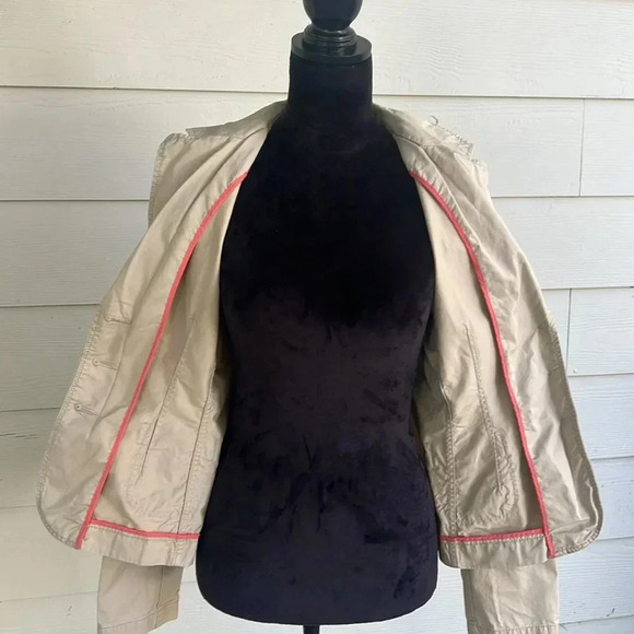 Vintage Old Navy Tan Khaki Blazer Size M - Picture 11 of 12